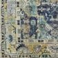 Surya Festival 2" x 3" Denim, Ink Blue, Teal, Tan and Ivory Area Rug, , large