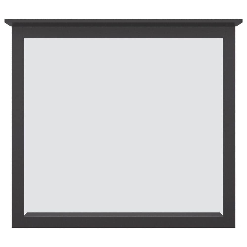 Urban Home Grace Dresser Mirror in Raven Black, , large