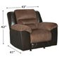Signature Design by Ashley Earhart Manual Rocker Recliner in Chestnut, , large