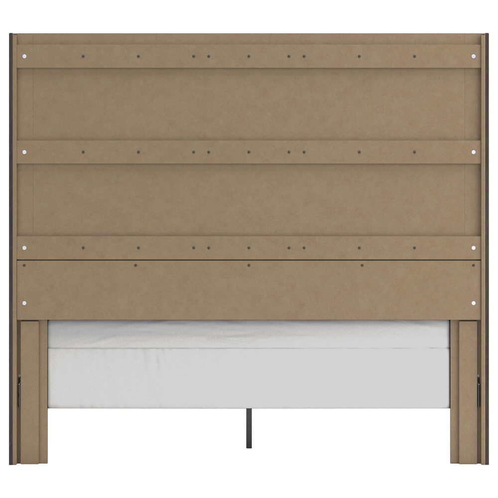Ashley Fraluna King Panel Bed in Charcoal, , large