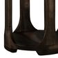 Fallridge Balam 1-Shelf Chairside Table in Stained Dark, , large