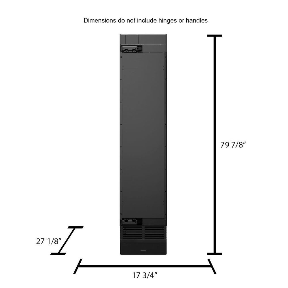Jenn-Air 18&quot; Built-In Freezer Column Left Hand Swing - Panel Sold Separately, , large