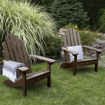 Highwood USA Classic Westport Adirondack Chair in Weathered Acorn (Set of 2), , large