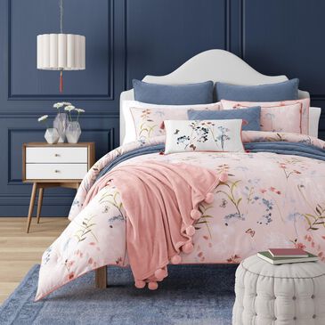 J By J. Queen New York Beatrice 2-Piece Twin/Twin XL Comforter Set in Rose, , large