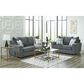 Ashley Stairatt Stationary Sofa in Gravel, , large