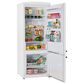 Unique Appliances Classic Retro 17 Cu. Ft Bottom Mount Refrigerator in Marshmallow White, , large