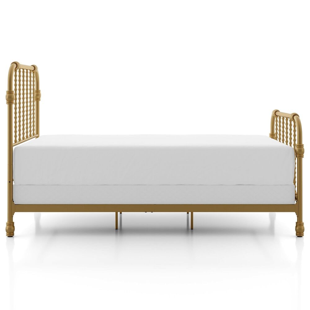 Furniture of America Wren Twin Spindle Kids Bed in Gold, , large