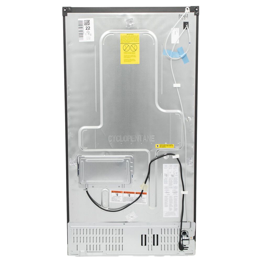 Cafe 4-Piece Kitchen Package with 22.1 Cu. Ft. French Door Refrigerator and Electric Range in Stainless Steel, , large