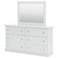 Ashley Bostwick Shoals 4-Piece Twin Panel Bedroom Set in White, , large