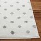 Safavieh Carousel CRK163 8" x 10" Ivory, Grey and Pink Kids  Area Rug, , large