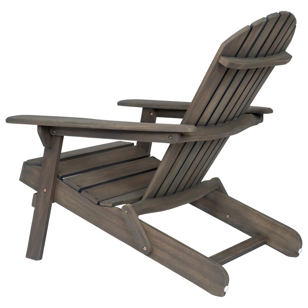 Hearth and Haven Malibu Adirondack Chair in Gray, , large