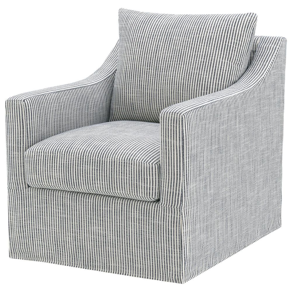 Coaster Winter Swivel Chair in Grey, , large