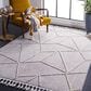 Safavieh Marrakesh MRK552F 4" x 6" Grey and Ivory Area Rug, , large