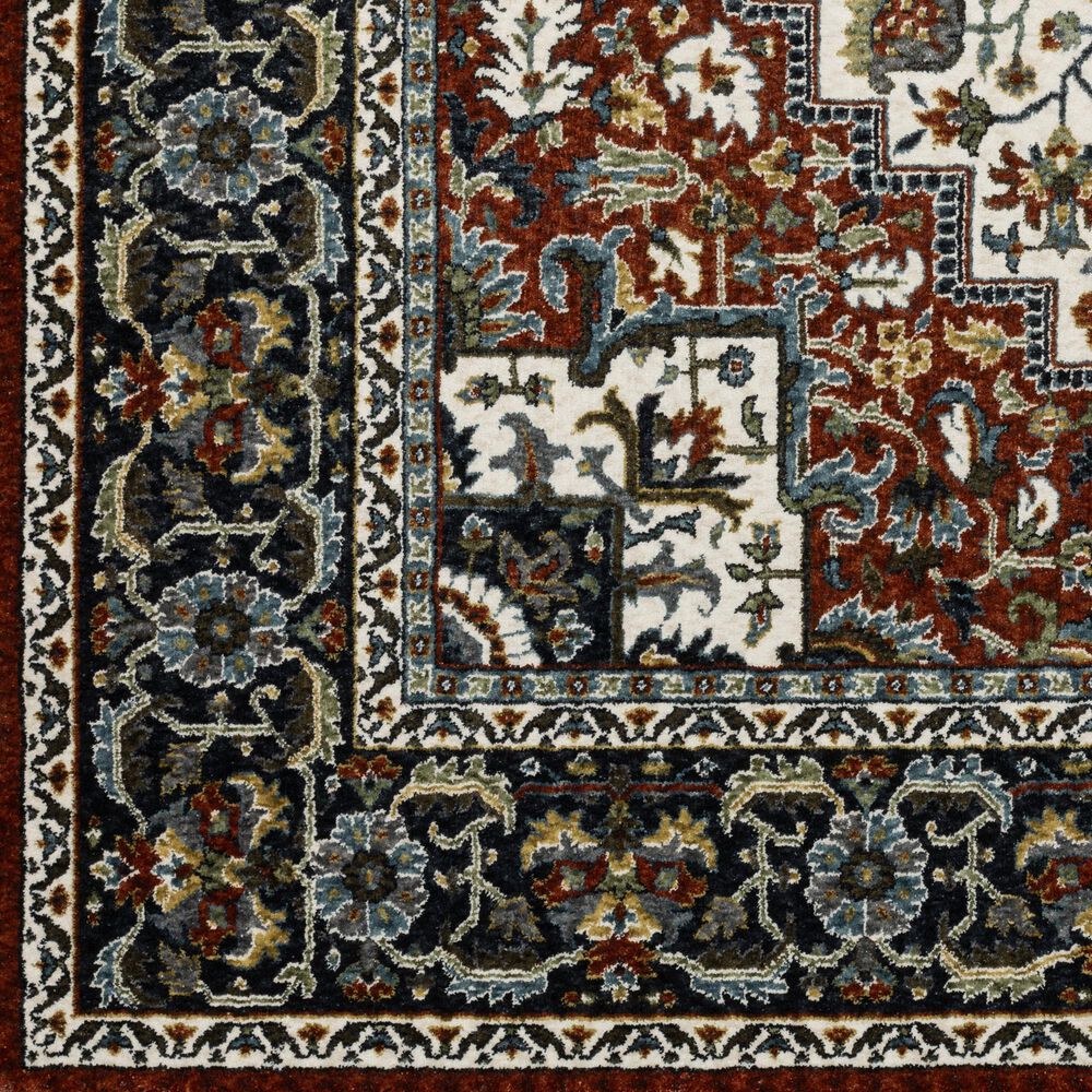 Oriental Weavers Vivian VI06A 2&#39;3&quot; x 7&#39;6&quot; Red Runner, , large