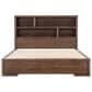 Legacy Classic Architect 4-Piece Queen Bookcase Bedroom Set in Onyx with LED Lights, , large