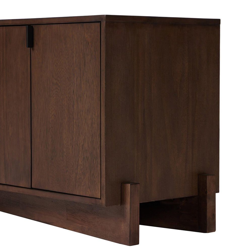 Four Hands Castillo Media Console in Chestnut Parawood, , large
