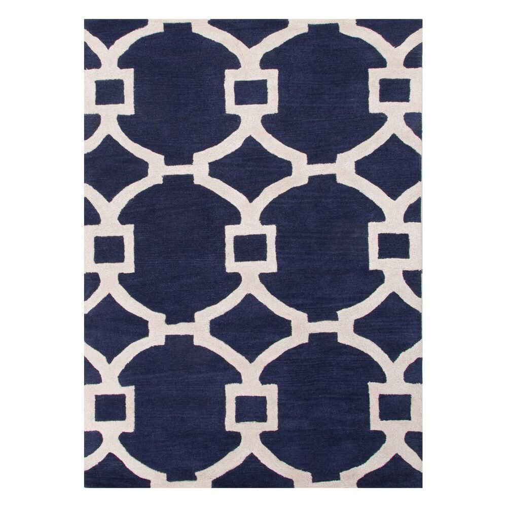 Jaipur City Regency CT51 3'6'' x 5'6'' Medieval Blue Area Rug, , large