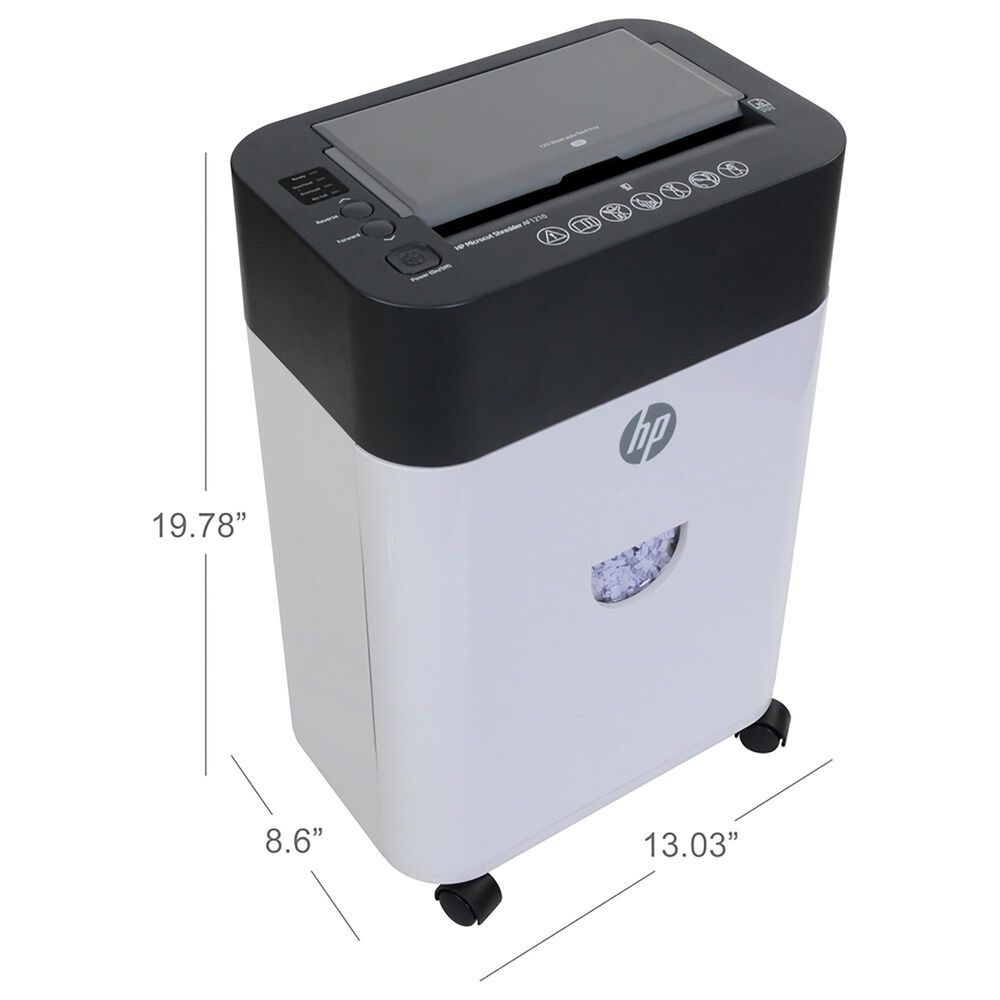 Royal 120 Sheets Autofeed Microcut Shredder in White, , large