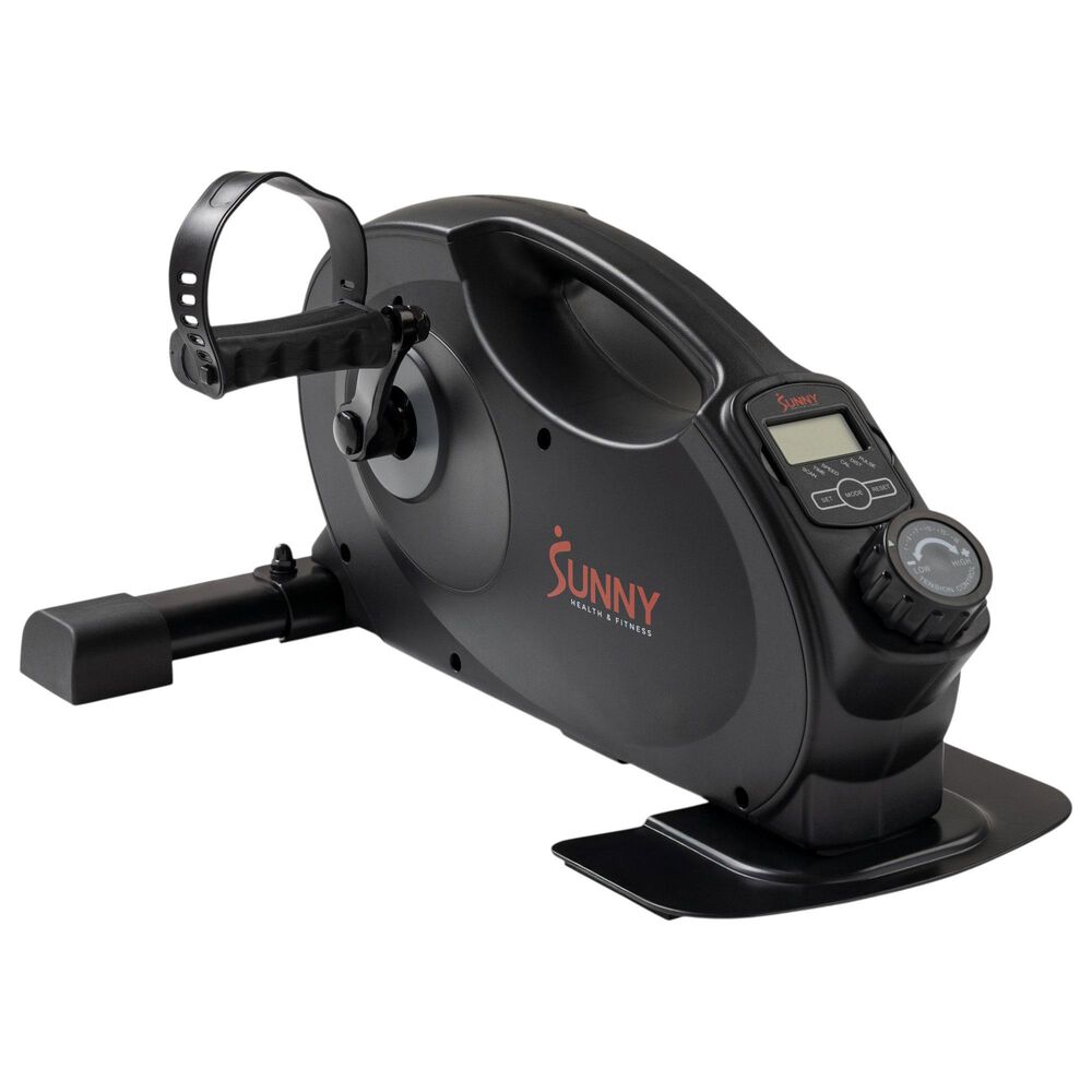 Sunny Health & Fitness Smart Under Desk Cycle in Black, , large