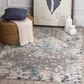 Safavieh Monaco MNC225E-3 3" x 5" Grey/Light Blue Area Rug, , large