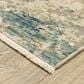 Oriental Weavers Soleri 5"3" x 7"6" Beige and Blue Area Rug, , large
