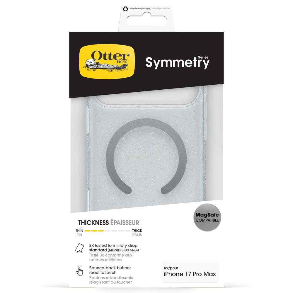 OtterBox Symmetry MagSafe Case with Camera Control for Apple iPhone 17 Pro Max in Stardust 3.0, , large