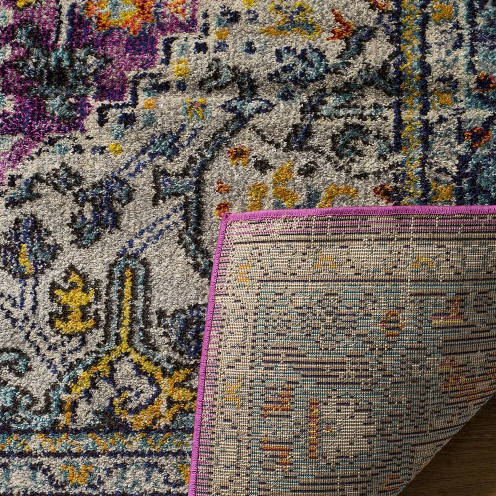 Safavieh Monaco MNC251L-212 2&#39;2&quot; x 12&#39; Violet/Light Blue Runner, , large