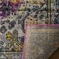 Safavieh Monaco MNC251L-212 2"2" x 12" Violet/Light Blue Runner, , large