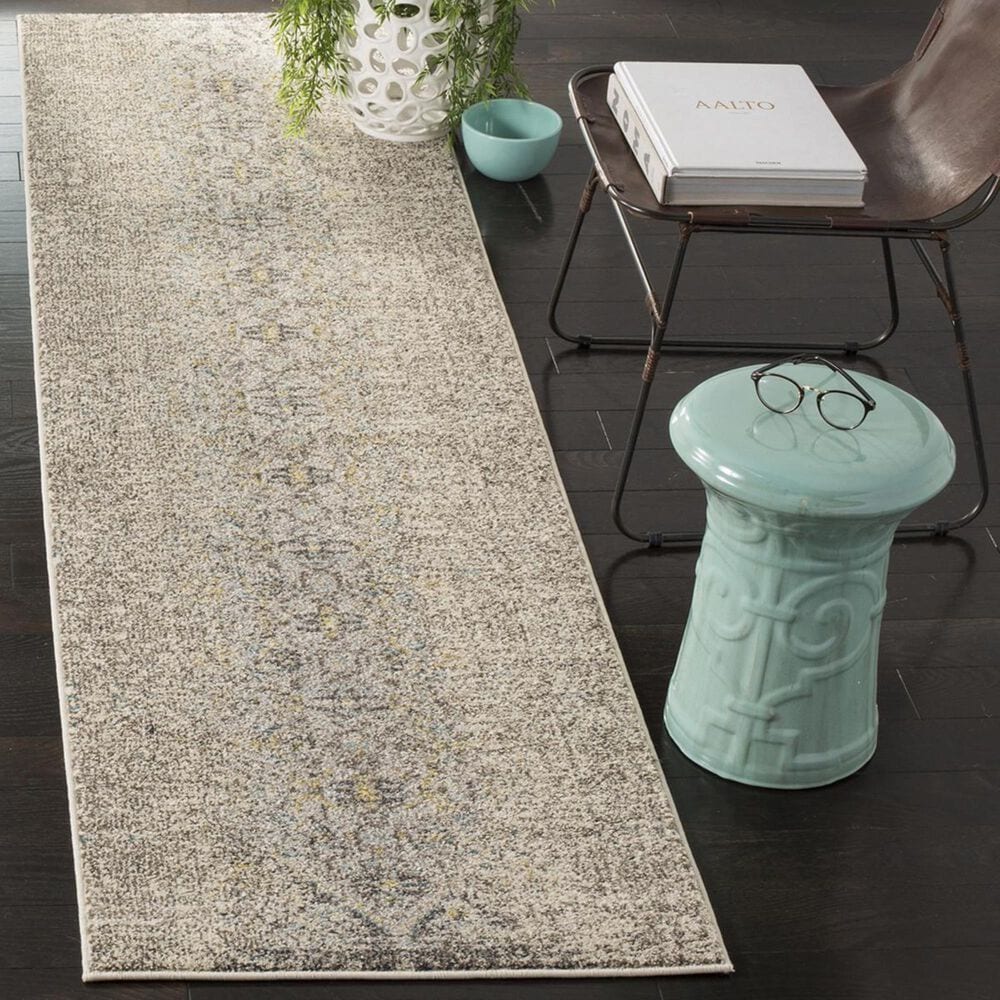 Safavieh Monaco MNC209G-214 2"2" x 14" Grey/Multi Runner, , large