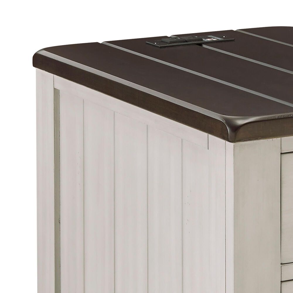 Ashley Darborn Chairside End Table in Gray and Brown, , large