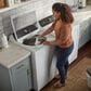 Whirlpool 5.3 Cu. Ft. Top Load Washer and 7.4 Cu. Ft. Electric Dryer Laundry Pairs in White, , large
