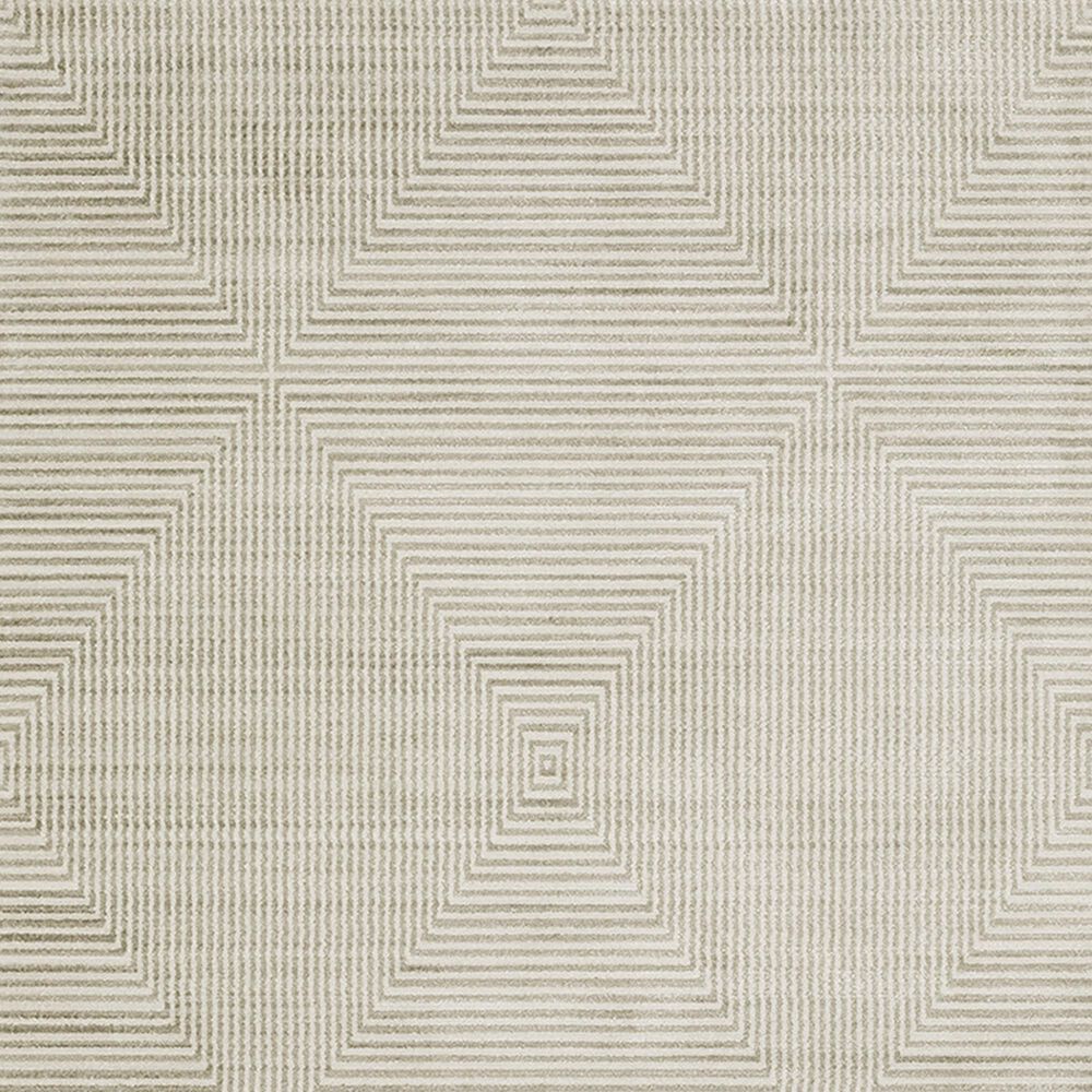 Oriental Weavers Bauer Geo Illusion 2&#39;3&quot; x 7&#39;6&quot; Beige Runner, , large