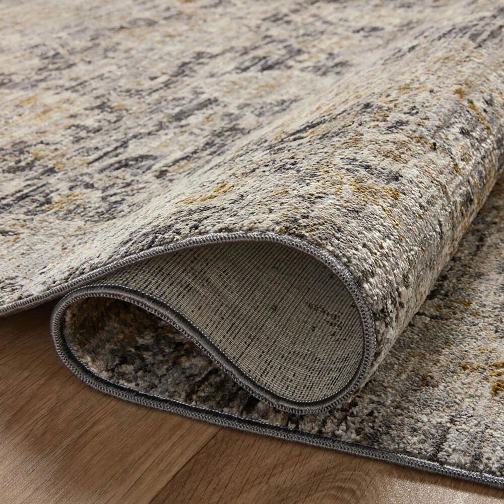 Loloi Katherine 2&#39;3&quot; x 3&#39;10&quot; Charcoal and Gold Area Rug, , large