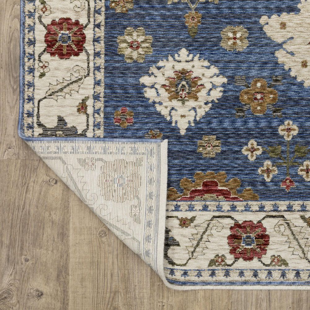 Oriental Weavers Hastings HA06Z 2&#39;3&quot; x 7&#39;6&quot; Blue Runner, , large