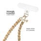 Velvet Caviar Nude Leather Chain Phone Charm, , large