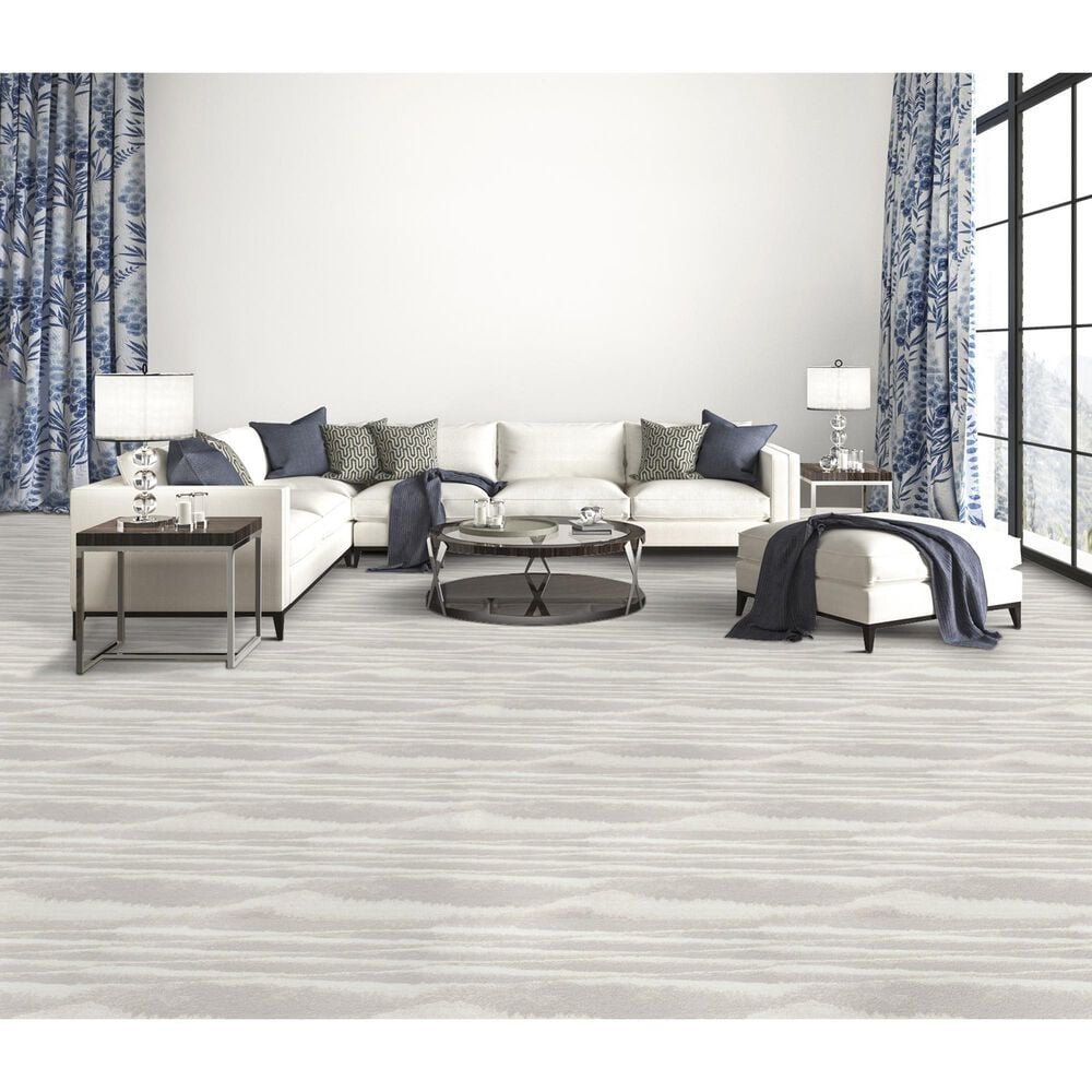 Stanton Illusionist Vanishing Point Carpet in Pearl, , large