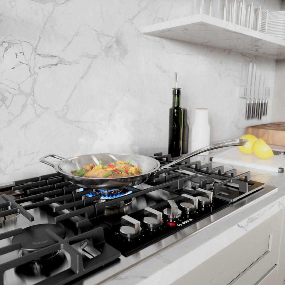Bosch Benchmark 30&quot; Gas Cooktop in Stainless Steel, , large