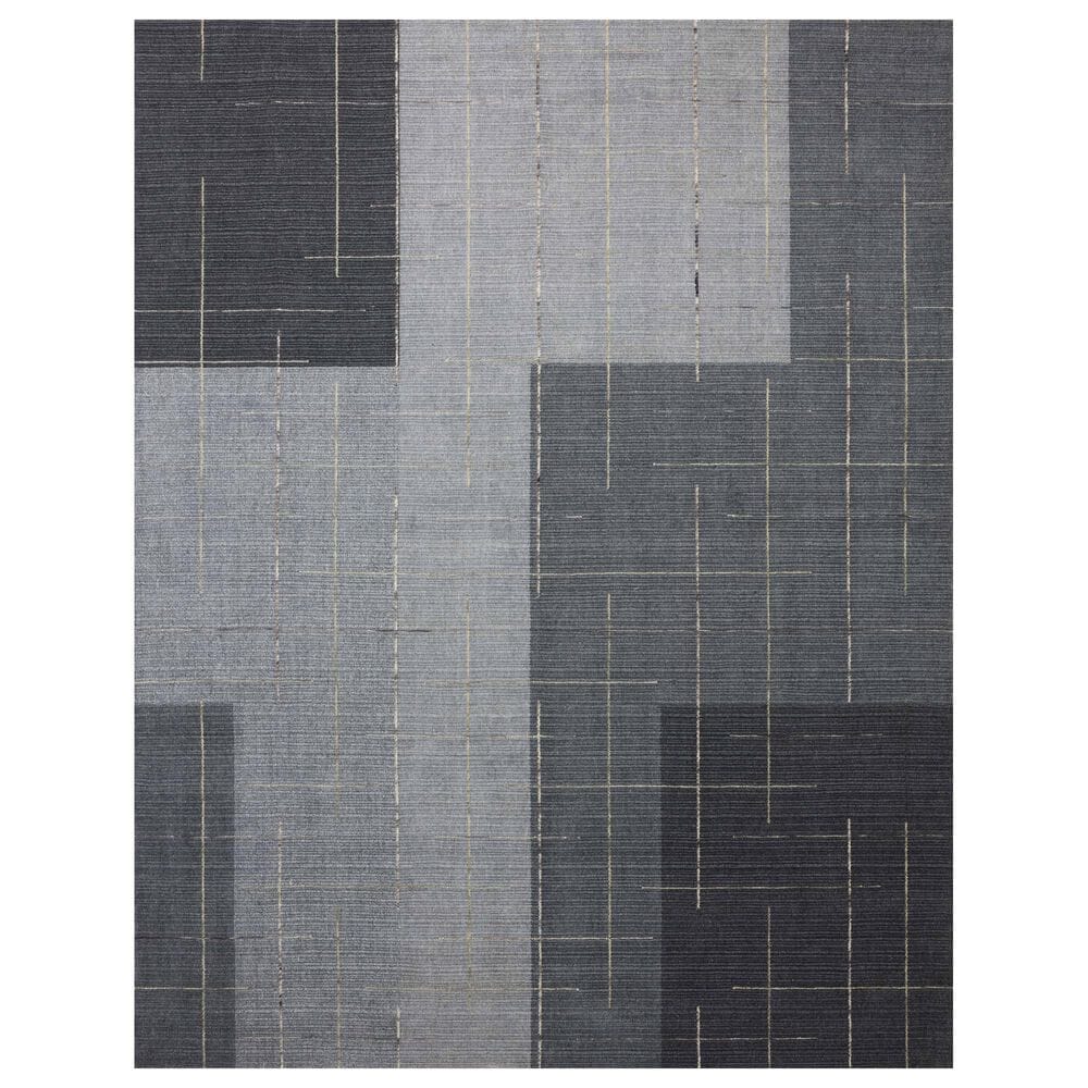 Loloi Alistair Slate and Natural 2" x 3" Area Rug, , large