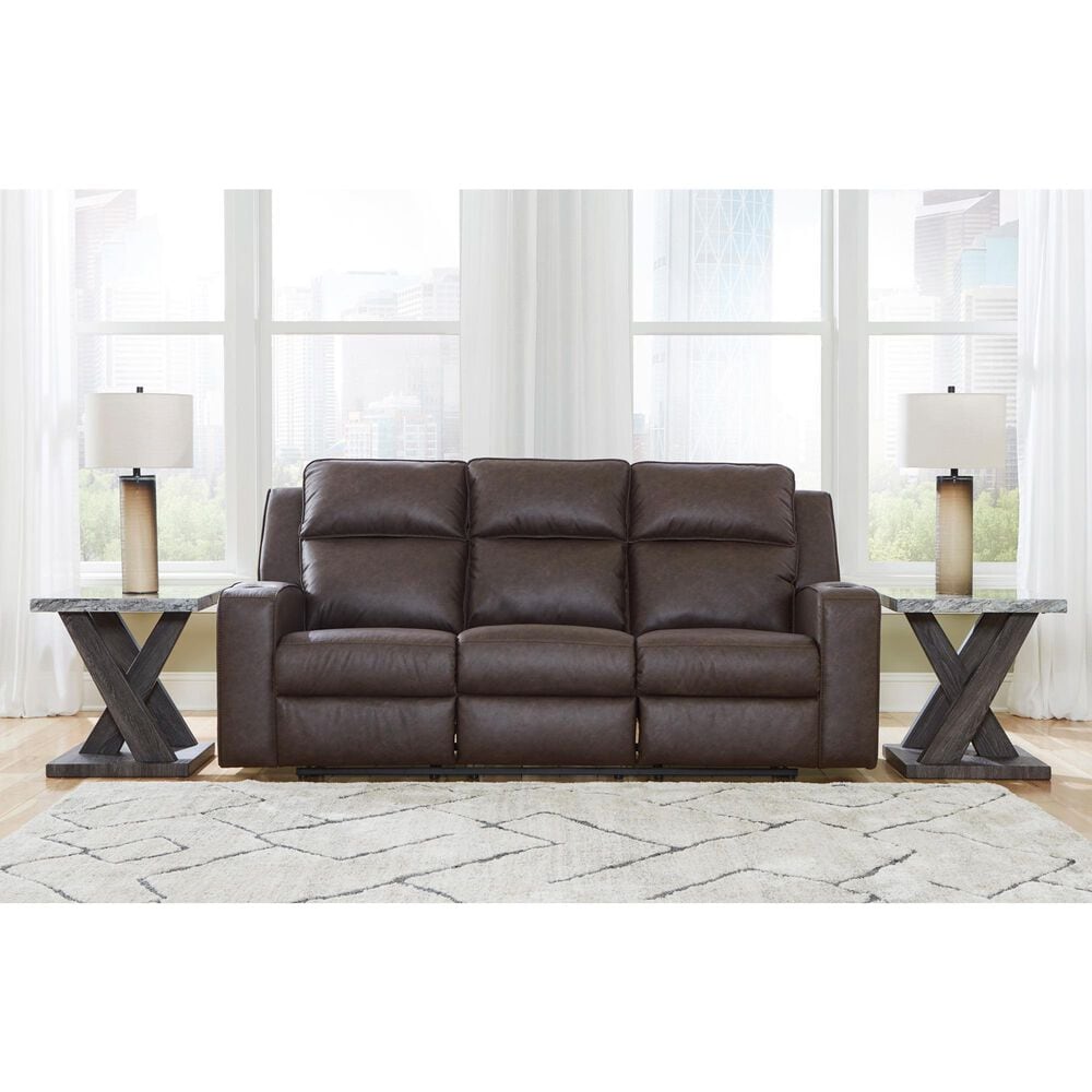 Ashley Lavenhorne 2-Piece Manual Reclining Living Room Set in Umber, , large