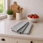 Willow & Hem Charleston Kitchen Towel in Silver (Set of 3), , large