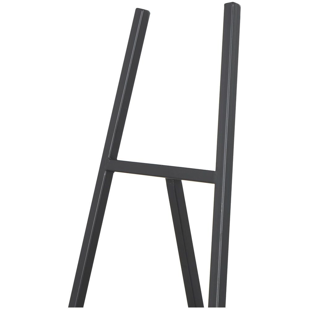 Maple and Jade Tall Adjustable Floor 3-Tier Display Easel in Matte Black, , large