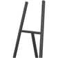 Maple and Jade Tall Adjustable Floor 3-Tier Display Easel in Matte Black, , large