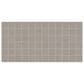 Dal-Tile Koncrete Grey 2" x 2" Square on 12" x 24" Ceramic Mosaic Sheet, , large