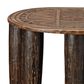Splendor Living Ingram Mango Wood Side Table in Dark Antique, , large