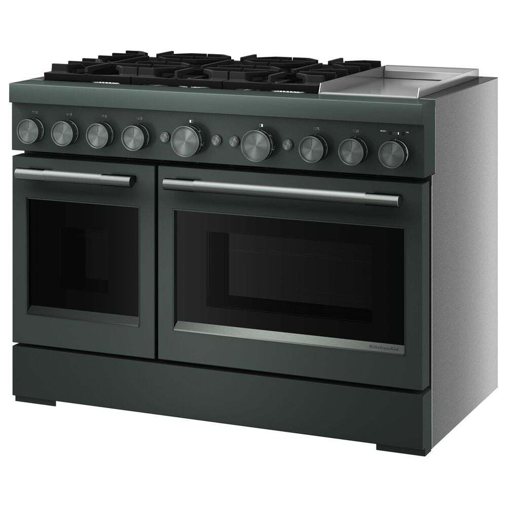 KitchenAid 6.3 Cu. Ft. Commercial-Style Dual Fuel Range in Juniper, , large