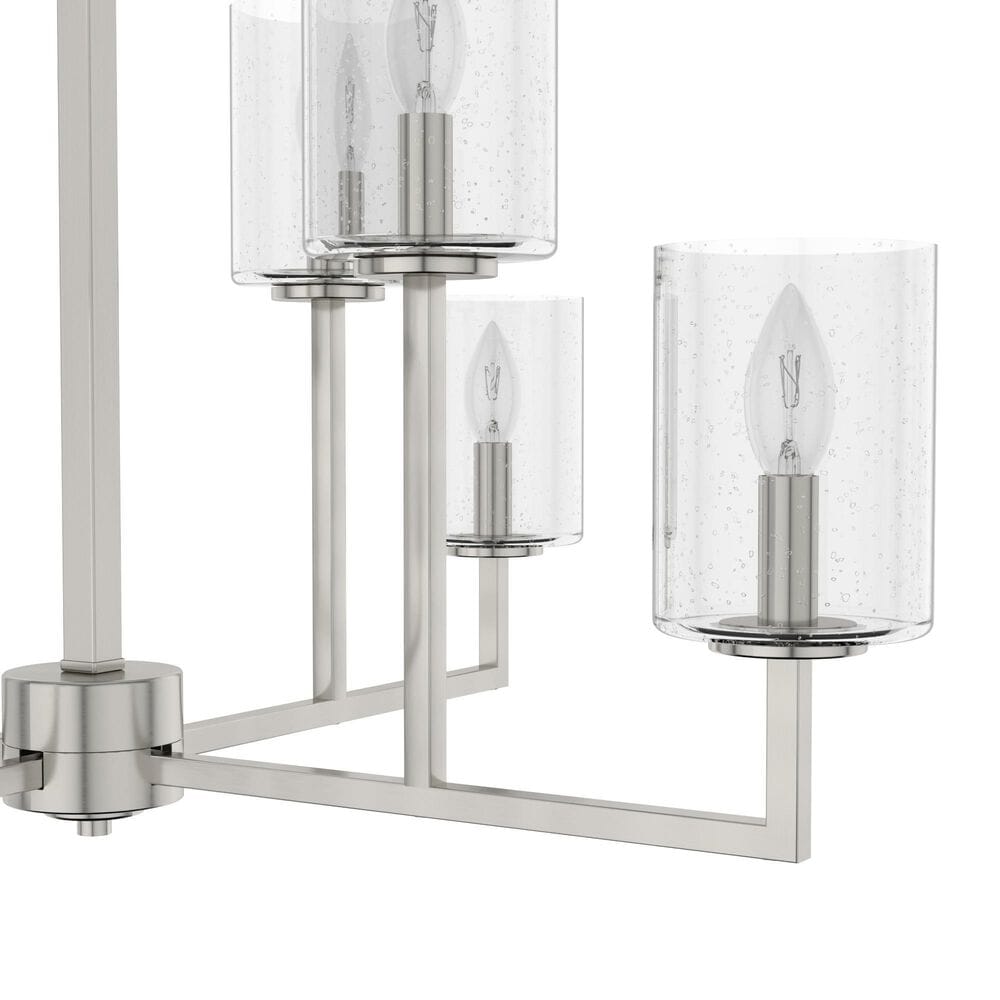 Hunter Kerrison 8-Light Chandelier in Brushed Nickel, , large