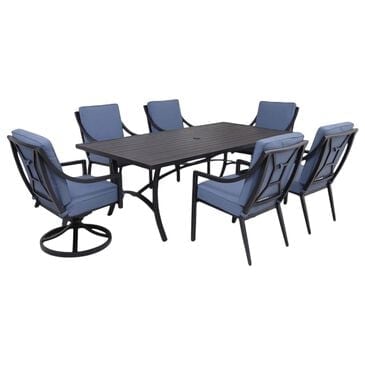 GatherCraft 7-Piece Dining Set in Splendor Denim, , large