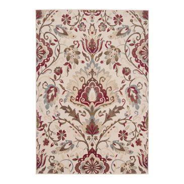 Surya Riley RLY-5017 2" x 3"3" Red/Camel/Khaki Scatter Rug, , large