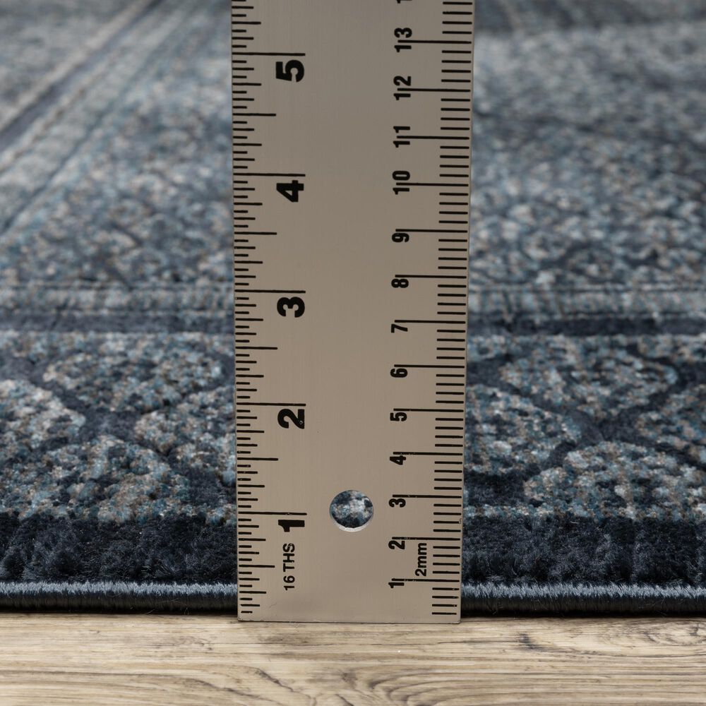 Oriental Weavers Capella Oriental Blue 6&#39;7&quot; x 9&#39;6&quot; Area Rug, , large