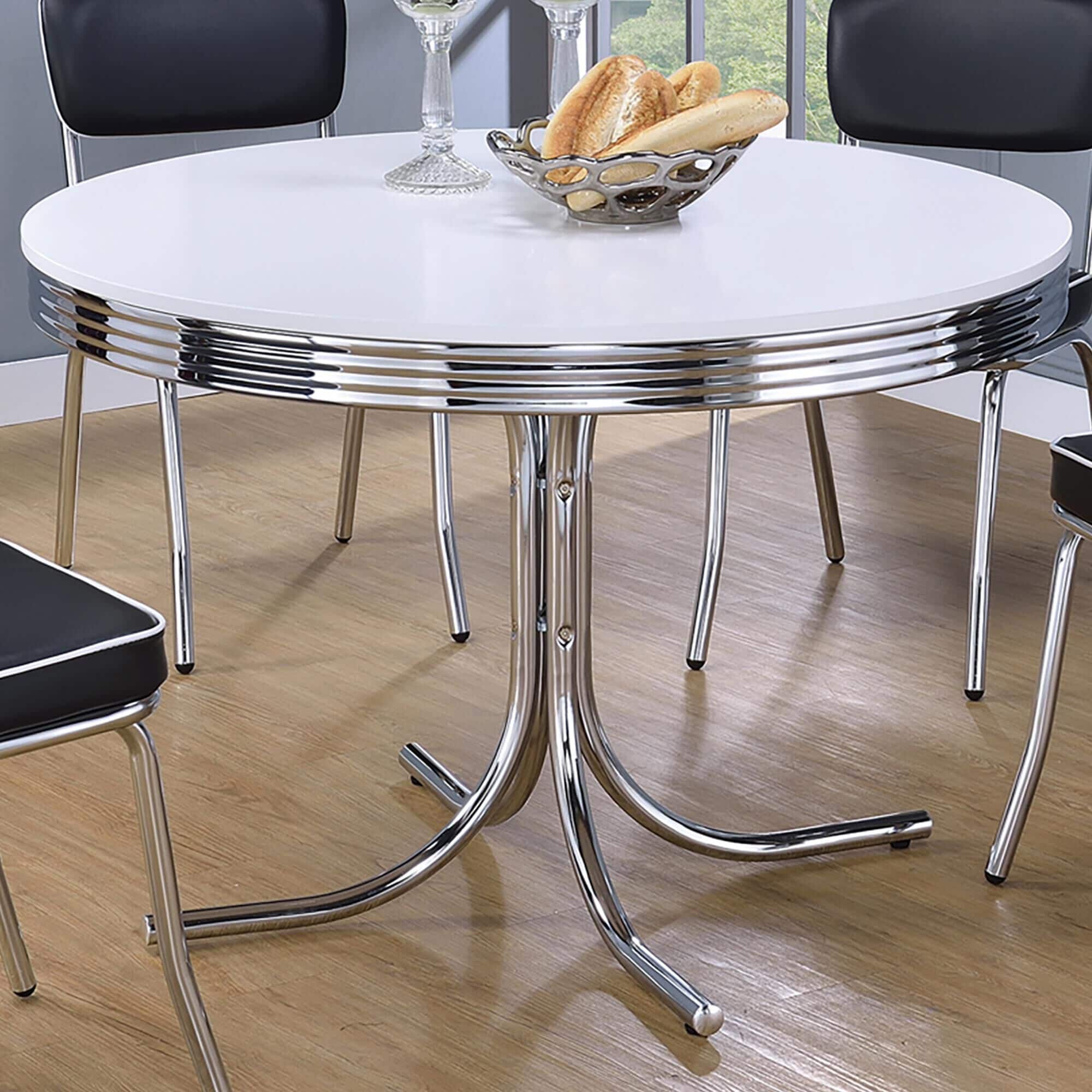 Retro Round Kitchen Table Things In The Kitchen